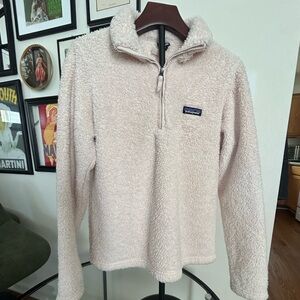 Patagonia Off-White Fleece Jacket